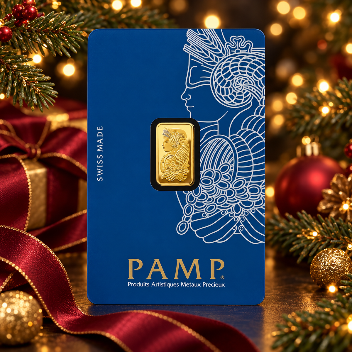 PAMP Suisse guldtacka 2,5 gram – 999,9 finguld