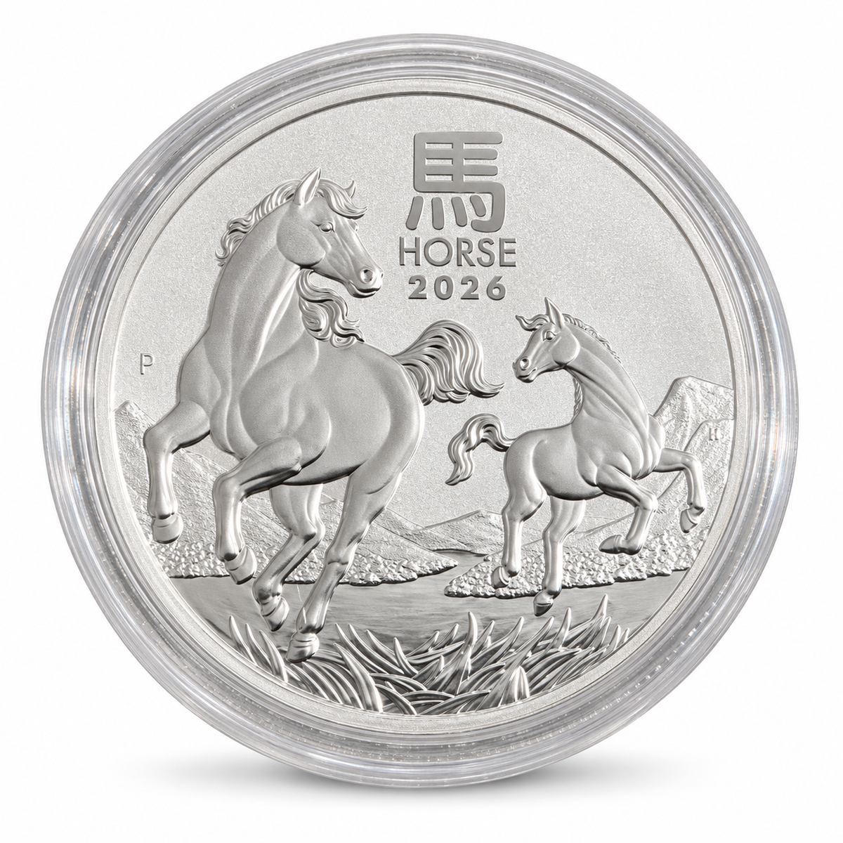 Year of the Horse 2026 – 1 oz silver 999,9
