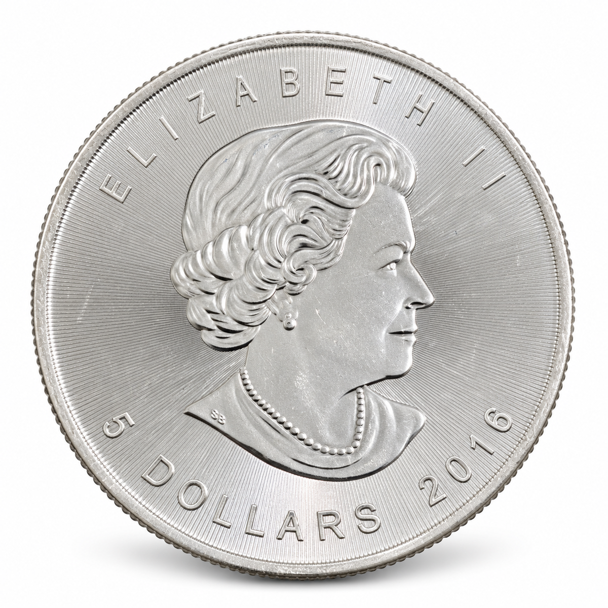 Canadian Maple Leaf 2016 – 1 oz silver 999,9