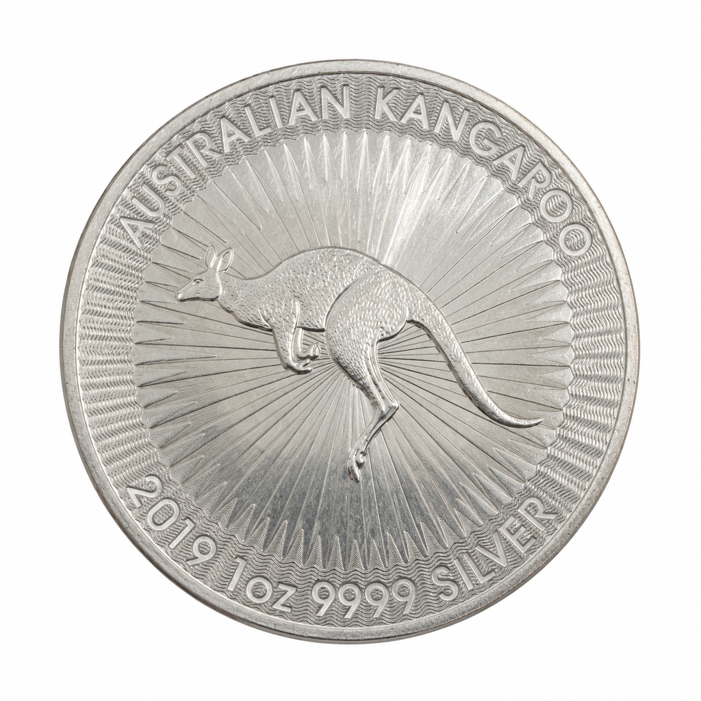1 oz Australisk Silver Kangaroo