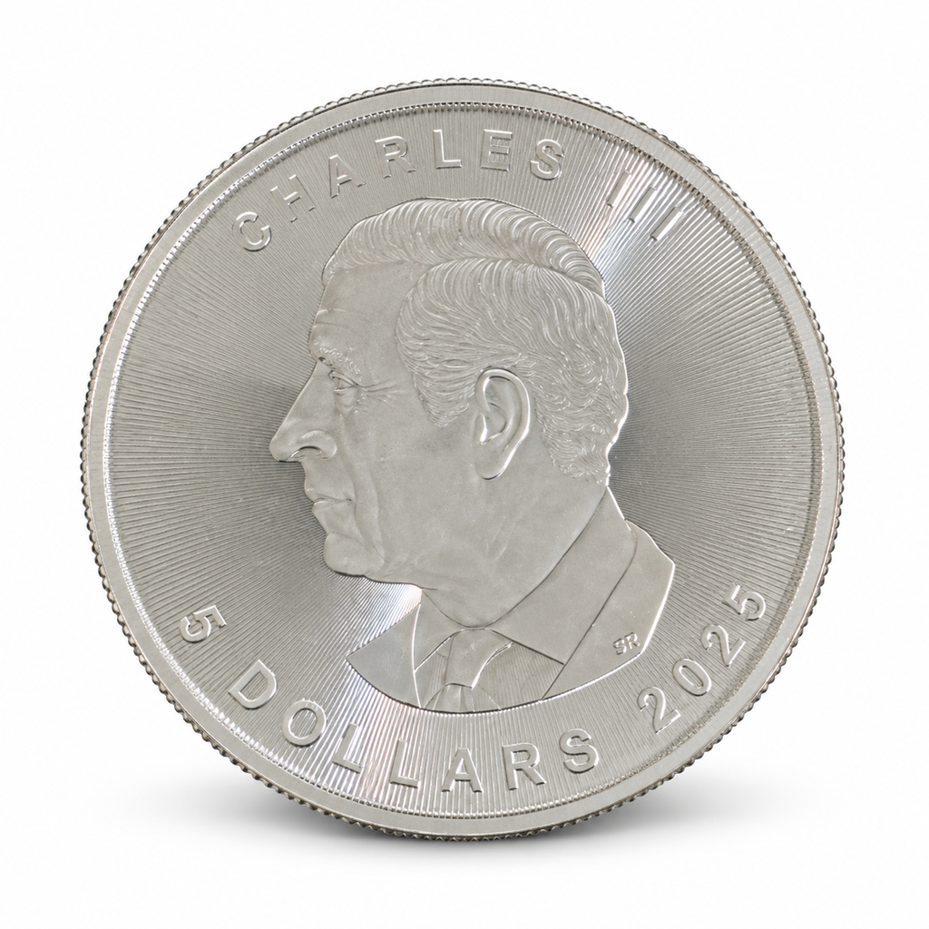 Canadian Maple Leaf 2025 – 1 oz silver 999,9