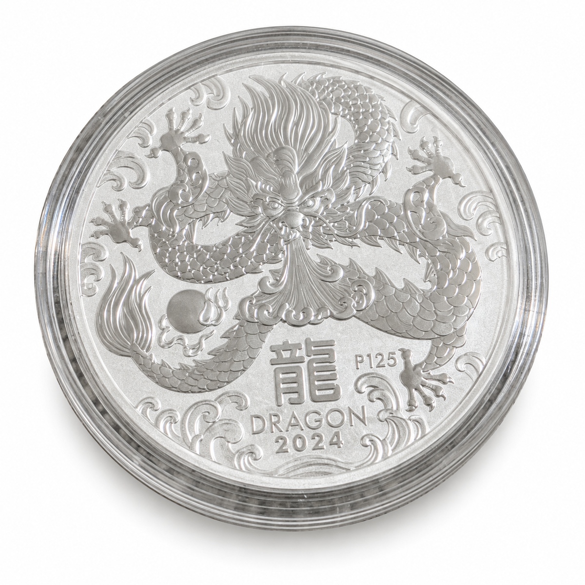 Year of the Dragon 2024 – 1 oz silver 999,9