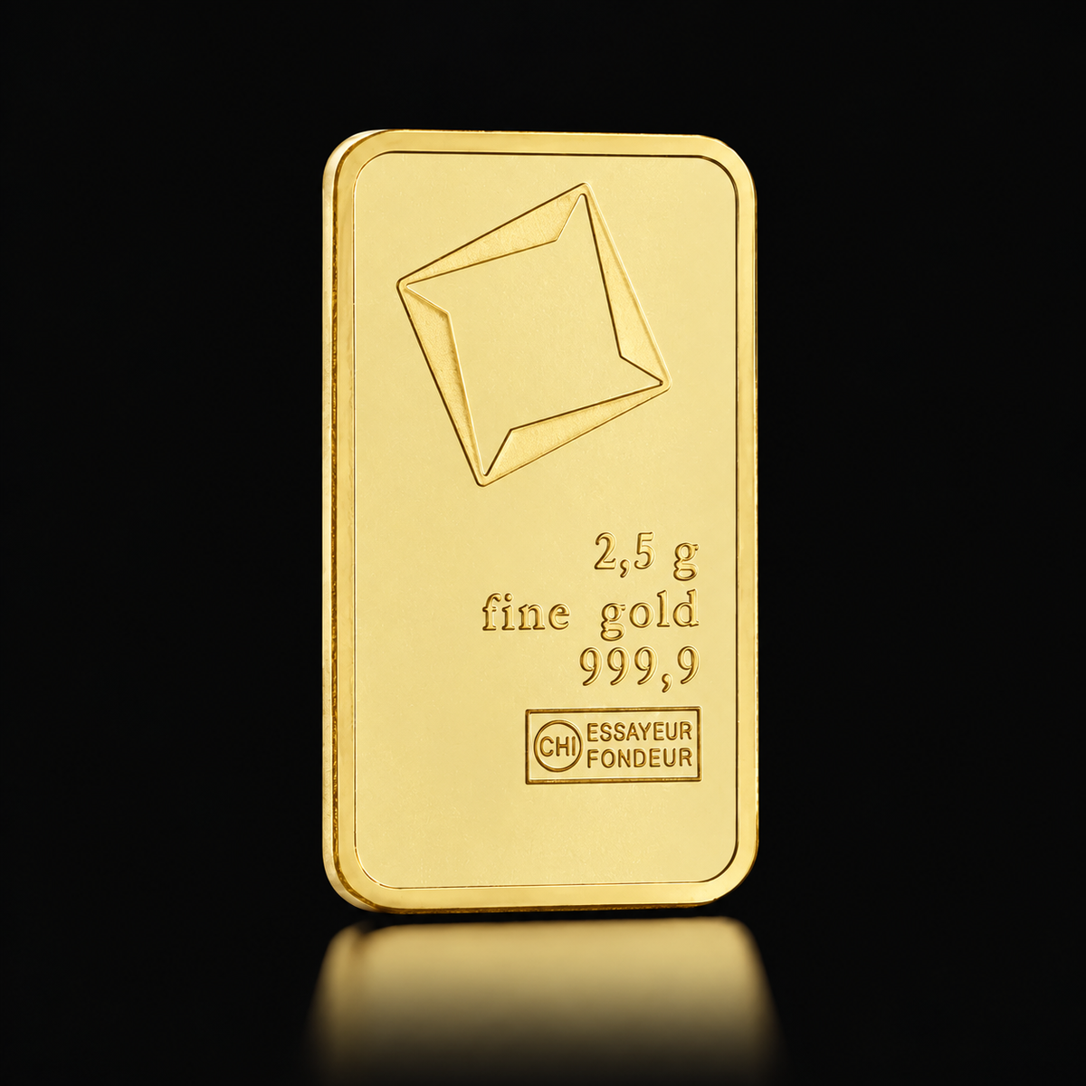 Valcambi Suisse guldtacka 2,5 gram
