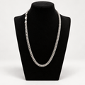 Elegant halsband med Franco silverglans