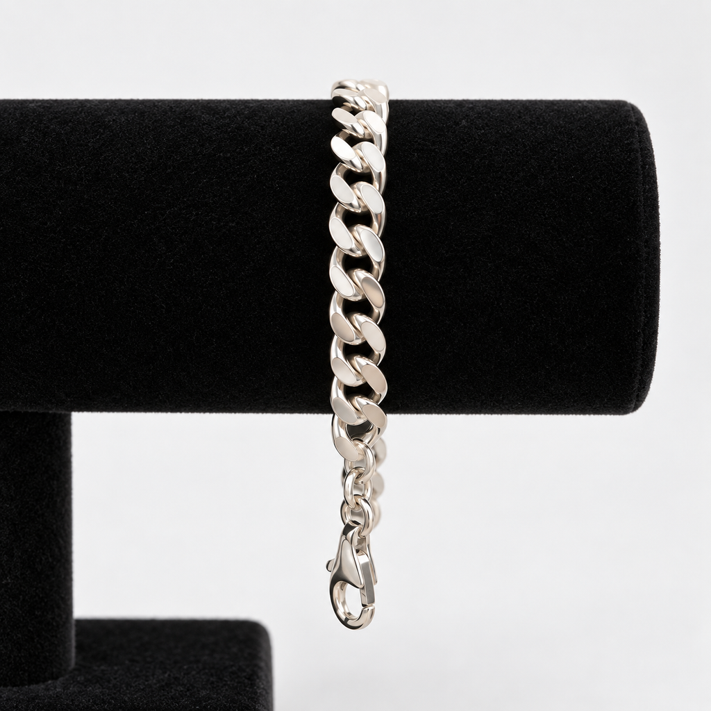 Elegant pansararmband i 925 sterlingsilver
