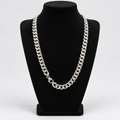 Kraftigt pansarhalsband i 925 sterlingsilver