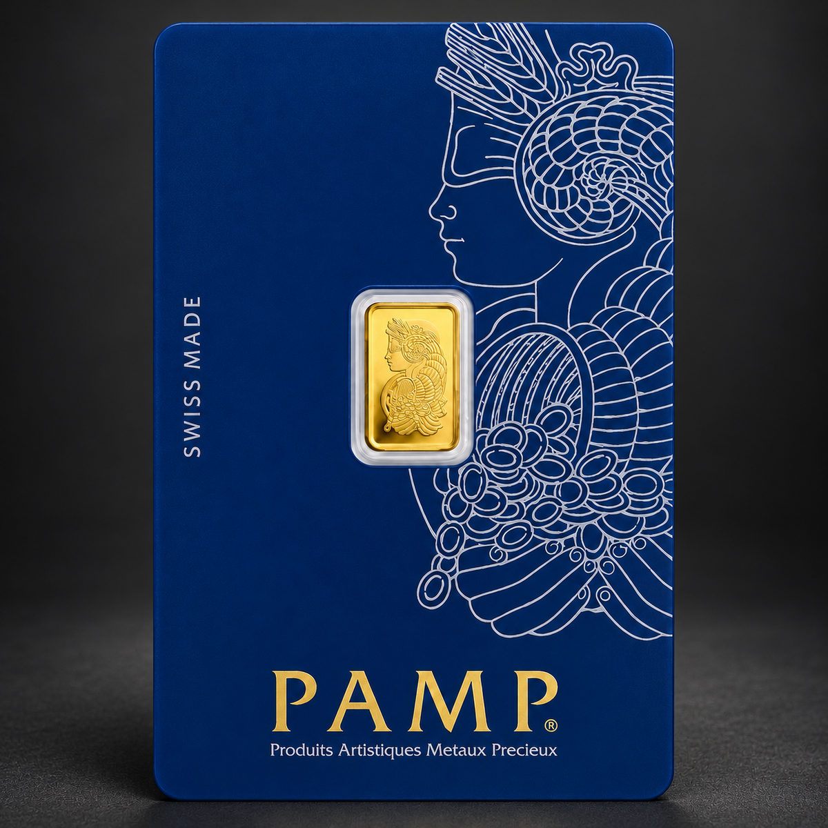 PAMP Suisse – 1 gram guld 24 karat (999,9)