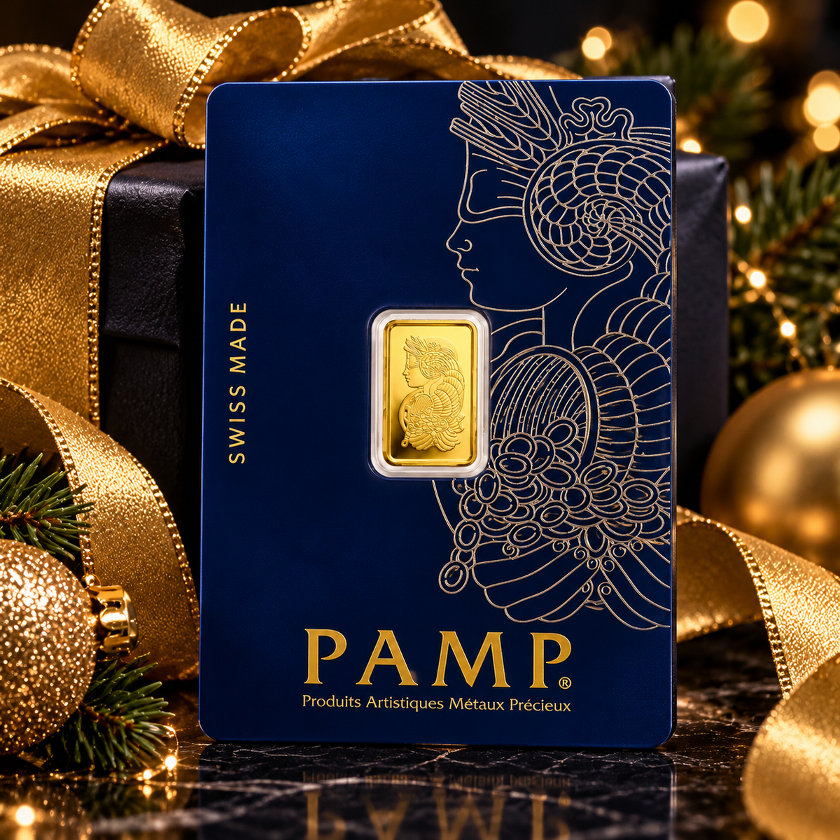 PAMP Suisse – 1 gram guld 24 karat (999,9)